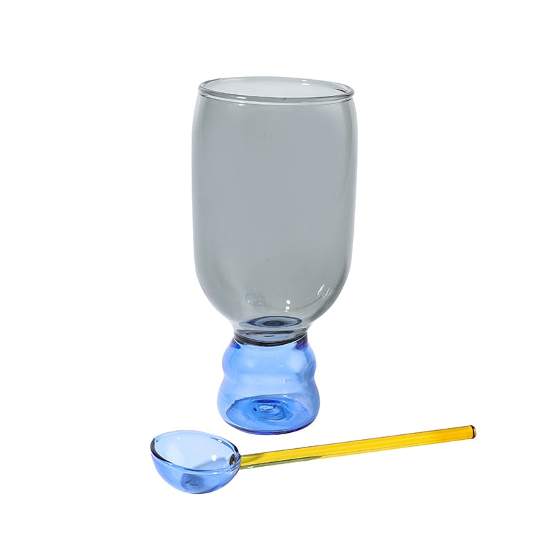 -カクテル グラス セット マグ ティー スプーン バー ガラス コップ カップ ギフト - mamahalo shop - コップ・グラス・マグ -  べビー服 - 子供服 - 男の子 - 女の子