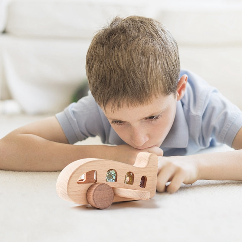 -ウッドトイ 木製 おもちゃ 赤ちゃん 模型 飛行機  装飾 - mamahalo shop - Toy (おもちゃ・木製玩具）etc. -  べビー服 - 子供服 - 男の子 - 女の子