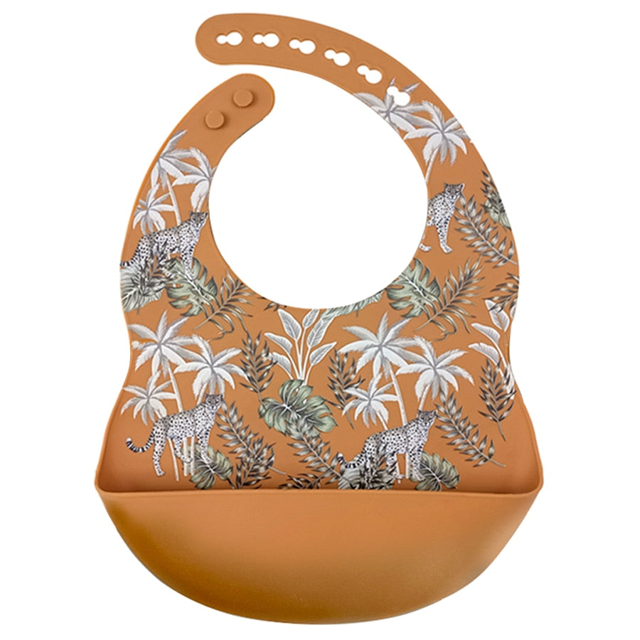 -# ベビー シリコン よだれかけ スタイ ビブ エプロン【mh0001124】 - mamahalo shop - お食事エプロン -  べビー服 - 子供服 - 男の子 - 女の子