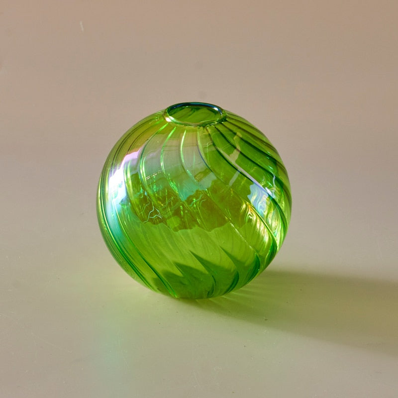 -ボール 花瓶 装飾 フラワー ポット ガラス ベース デコレーション - mamahalo shop - 花瓶・フラワーベース -  べビー服 - 子供服 - 男の子 - 女の子