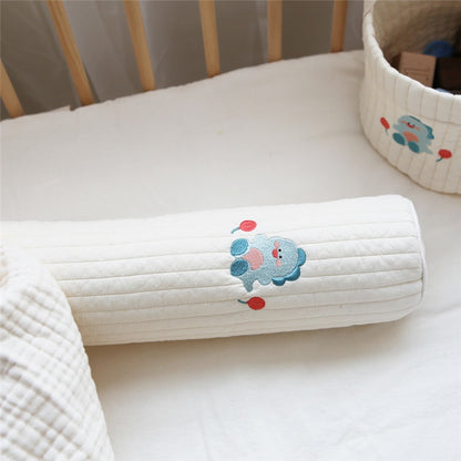 -ベビーガード ベビーベッドバンパー ピロー クッション アニマル 刺繍 - mamahalo shop - ベビー寝具 -  べビー服 - 子供服 - 男の子 - 女の子