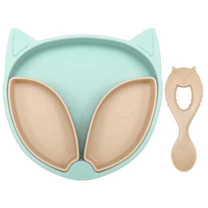 -# ベビー アニマル ディッシュ プレート 食器 キッズ スプーン 仕切り【mh0001125】 - mamahalo shop - ベビーキッズ食器 -  べビー服 - 子供服 - 男の子 - 女の子