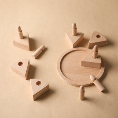 ウッドトイ 木製 おもちゃ 誕生日 ケーキ ベビー ブロック おままごと - mamahalo shop - Toy (おもちゃ・木製玩具）etc. - ベビー服 - 子供服 - 男の子 - 女の子