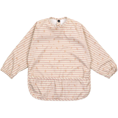 -防水 ベビー ビブ 子供用 長袖 スモック エプロン ポケット付き - mamahalo shop - お食事エプロン -  べビー服 - 子供服 - 男の子 - 女の子