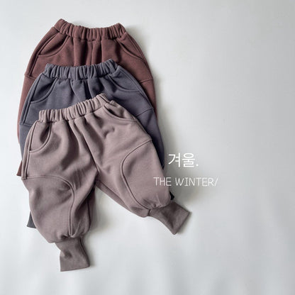 -キッズ 裏フリース スウェット Vネック トレーナー パンツ【mh0001056】 - mamahalo shop - トレーナー・フーディ -  べビー服 - 子供服 - 男の子 - 女の子