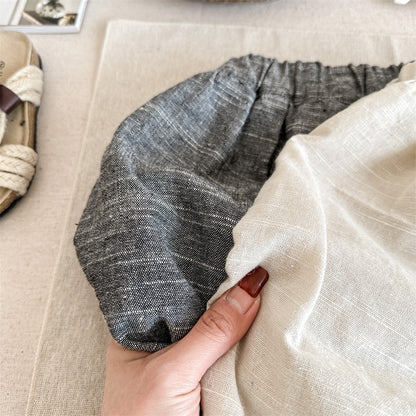 -キッズ レース ルーズ クロップドパンツ バルーンパンツ - mamahalo shop - ロングパンツ・スウェットパンツ -  べビー服 - 子供服 - 男の子 - 女の子