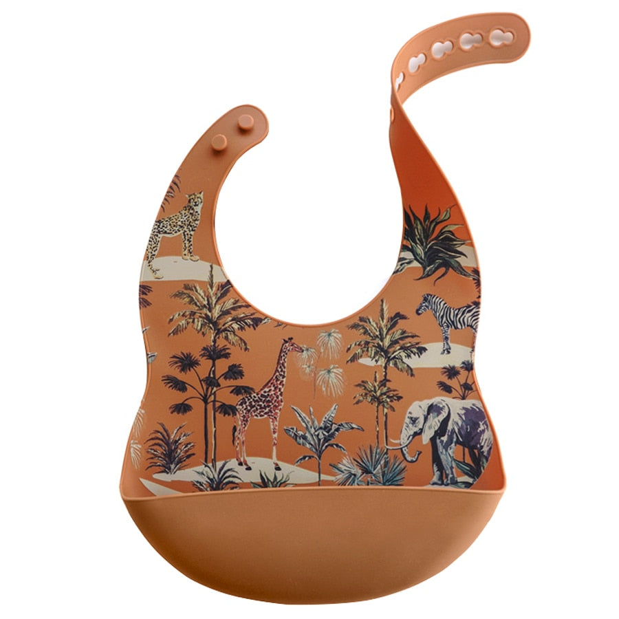 -# ベビー シリコン よだれかけ スタイ ビブ エプロン【mh0001124】 - mamahalo shop - お食事エプロン -  べビー服 - 子供服 - 男の子 - 女の子