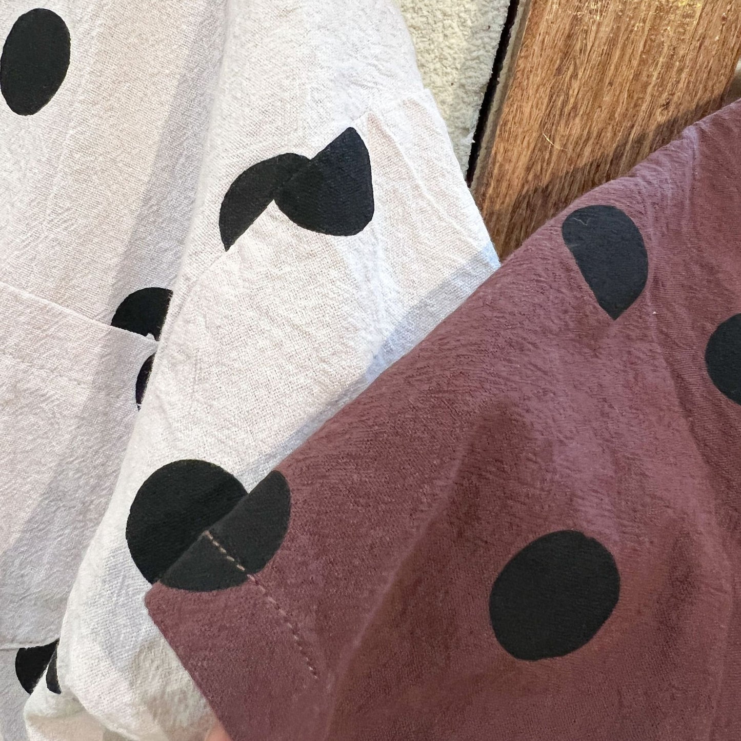 -キッズ セットアップ みずたま ブラウス シャツ ハーフパンツ - mamahalo shop - 半袖セットアップ -  べビー服 - 子供服 - 男の子 - 女の子