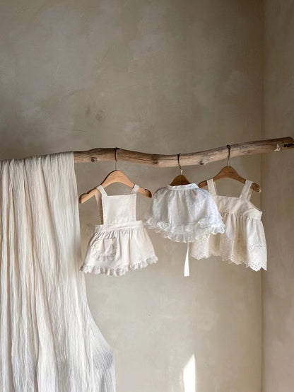 -ベビー レース フリル ブルマパンツ エプロン ドレス - mamahalo shop - ブルマパンツ -  べビー服 - 子供服 - 男の子 - 女の子