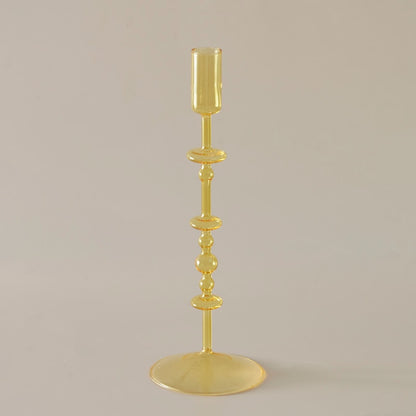 -燭台 ホルダー ガラス キャンドル 装飾 スタンド デコレーション - mamahalo shop - 燭台 -  べビー服 - 子供服 - 男の子 - 女の子