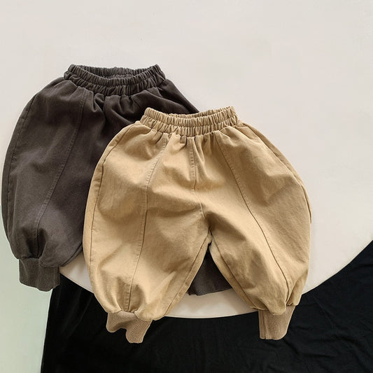 -キッズ ルーズ ハーレム パンツ - mamahalo shop - ロングパンツ・スウェットパンツ -  べビー服 - 子供服 - 男の子 - 女の子