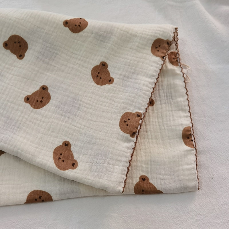 -ベビー キッズ ダブルガーゼ サマー ブランケット 枕 ピロー【mh0001447】 - mamahalo shop - ベビー寝具 -  べビー服 - 子供服 - 男の子 - 女の子