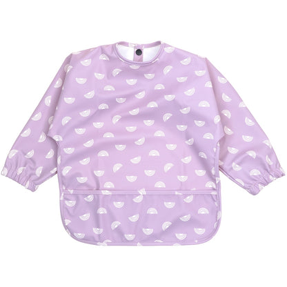 -防水 ベビー ビブ 子供用 長袖 スモック エプロン ポケット付き - mamahalo shop - お食事エプロン -  べビー服 - 子供服 - 男の子 - 女の子