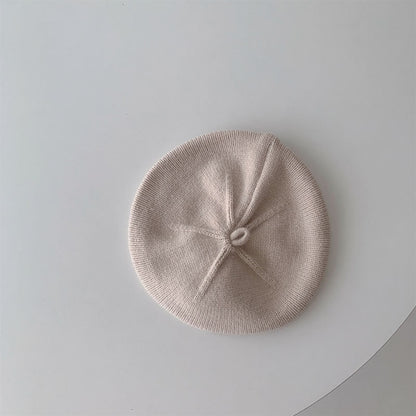 -ベビー ニット ベレー帽 帽子【mh0001142】 - mamahalo shop - ベビー用帽子 -  べビー服 - 子供服 - 男の子 - 女の子