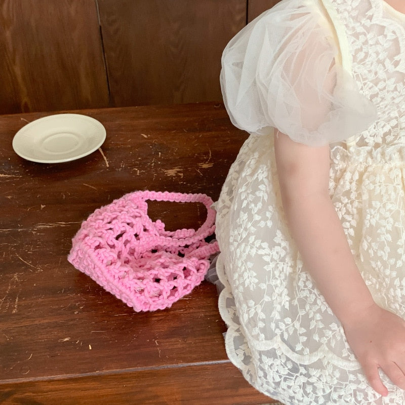 キッズ レース チュール 刺繍 半袖 パフスリーブ ドレス ワンピース - mamahalo shop - 半袖ワンピース - ベビー服 - 子供服 - 男の子 - 女の子