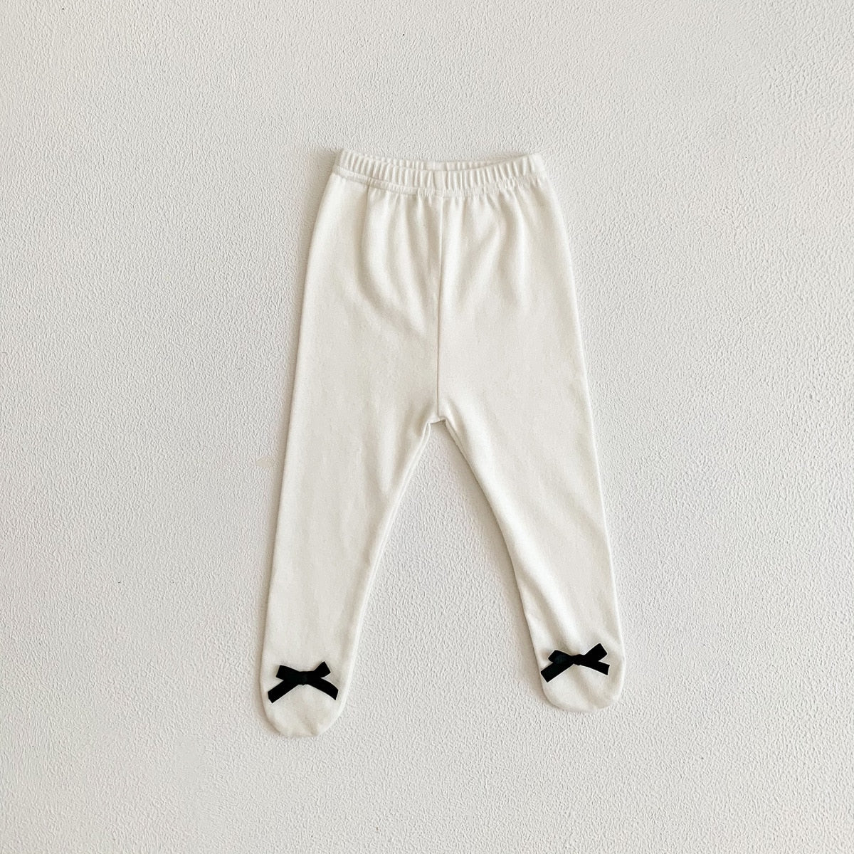 -☺︎ ベビー フラワー レース リボン 長袖 ロンパース ワンピース 足つきレギンスパンツ タイツ - mamahalo shop - 長袖ロンパース -  べビー服 - 子供服 - 男の子 - 女の子