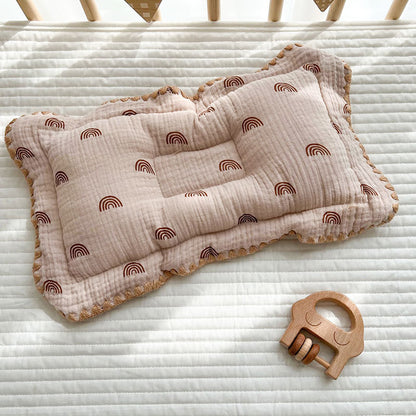 -ベビー お昼寝 枕 ピロー くま ベア レモン ハート チェリー レインボー - mamahalo shop - ベビー寝具 -  べビー服 - 子供服 - 男の子 - 女の子