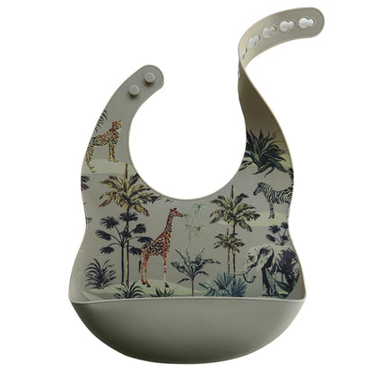 -# ベビー シリコン よだれかけ スタイ ビブ エプロン【mh0001124】 - mamahalo shop - お食事エプロン -  べビー服 - 子供服 - 男の子 - 女の子