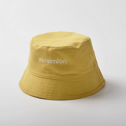 -ベビー キッズ レターロゴ 刺繍 バケットハット 帽子 - mamahalo shop - ベビー用帽子 -  べビー服 - 子供服 - 男の子 - 女の子