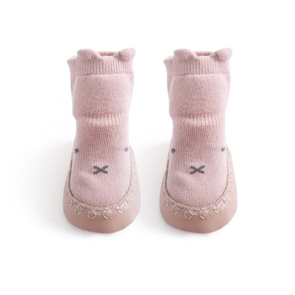 -ベビー アニマル 動物 ルームシューズ ソックス 靴下 ファーストシューズ 室内ばき - mamahalo shop - ベビー用靴下・タイツ -  べビー服 - 子供服 - 男の子 - 女の子