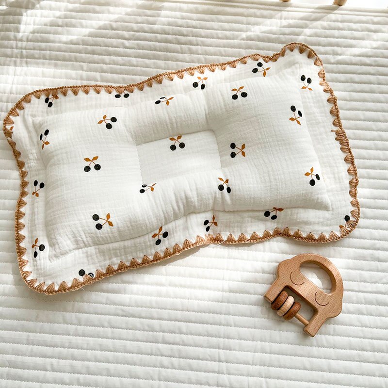 -ベビー お昼寝 枕 ピロー くま ベア レモン ハート チェリー レインボー - mamahalo shop - ベビー寝具 -  べビー服 - 子供服 - 男の子 - 女の子