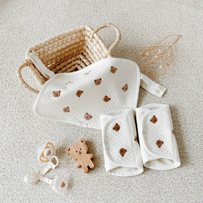 -ベビー 抱っこ紐 ベビーキャリア ベルト カバー タオル 3点セット - mamahalo shop - ベビーブランケット・タオル -  べビー服 - 子供服 - 男の子 - 女の子