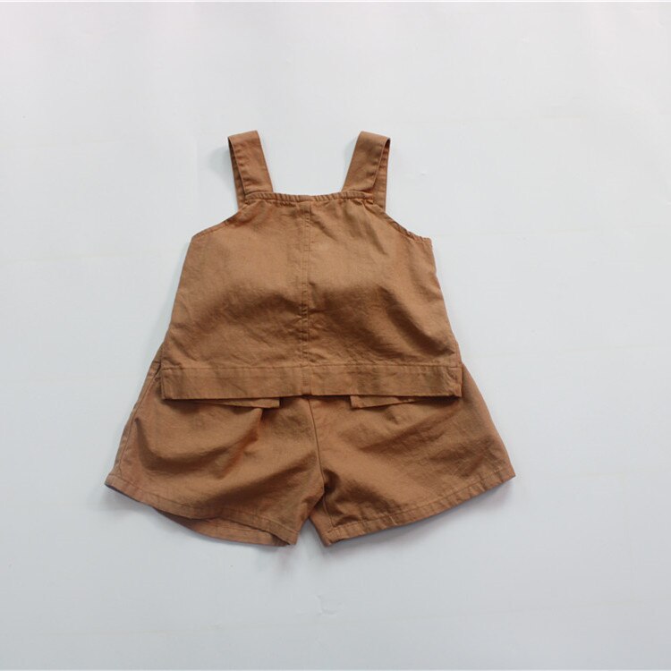 -キッズ  キャミソール ノースリーブ ビスチェ バックスリット トップス【mh0000841】 - mamahalo shop - タンクトップ・キャミソール・ノースリーブトップス -  べビー服 - 子供服 - 男の子 - 女の子