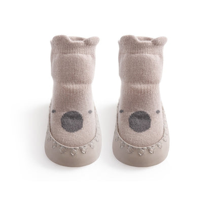 -ベビー アニマル 動物 ルームシューズ ソックス 靴下 ファーストシューズ 室内ばき - mamahalo shop - ベビー用靴下・タイツ -  べビー服 - 子供服 - 男の子 - 女の子