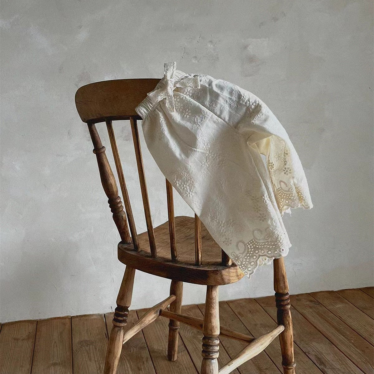 -キッズ フラワー レース 花柄 ルーズ ロングパンツ - mamahalo shop - ロングパンツ・スウェットパンツ -  べビー服 - 子供服 - 男の子 - 女の子