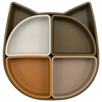 -# ベビー アニマル ディッシュ プレート 食器 キッズ スプーン 仕切り【mh0001125】 - mamahalo shop - ベビーキッズ食器 -  べビー服 - 子供服 - 男の子 - 女の子