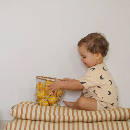 -ベビー 月 ムーン 半袖 ロンパース ジャンプスーツ【mh0000856】 - mamahalo shop - 半袖ロンパース -  べビー服 - 子供服 - 男の子 - 女の子