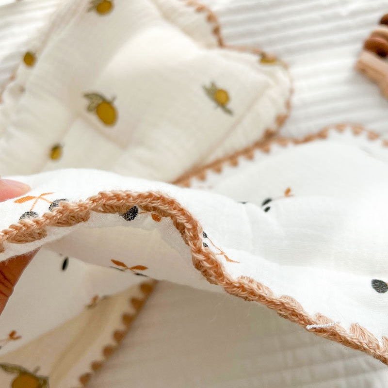 -ベビー お昼寝 枕 ピロー くま ベア レモン ハート チェリー レインボー - mamahalo shop - ベビー寝具 -  べビー服 - 子供服 - 男の子 - 女の子