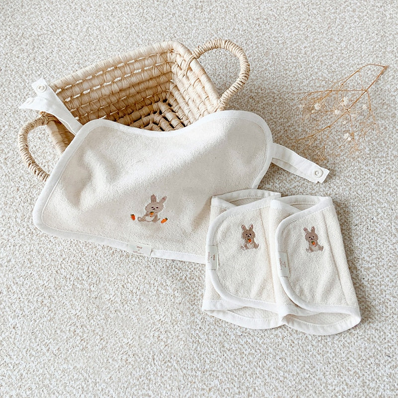 -ベビー 抱っこ紐 ベビーキャリア ベルト カバー タオル 3点セット - mamahalo shop - ベビーブランケット・タオル -  べビー服 - 子供服 - 男の子 - 女の子