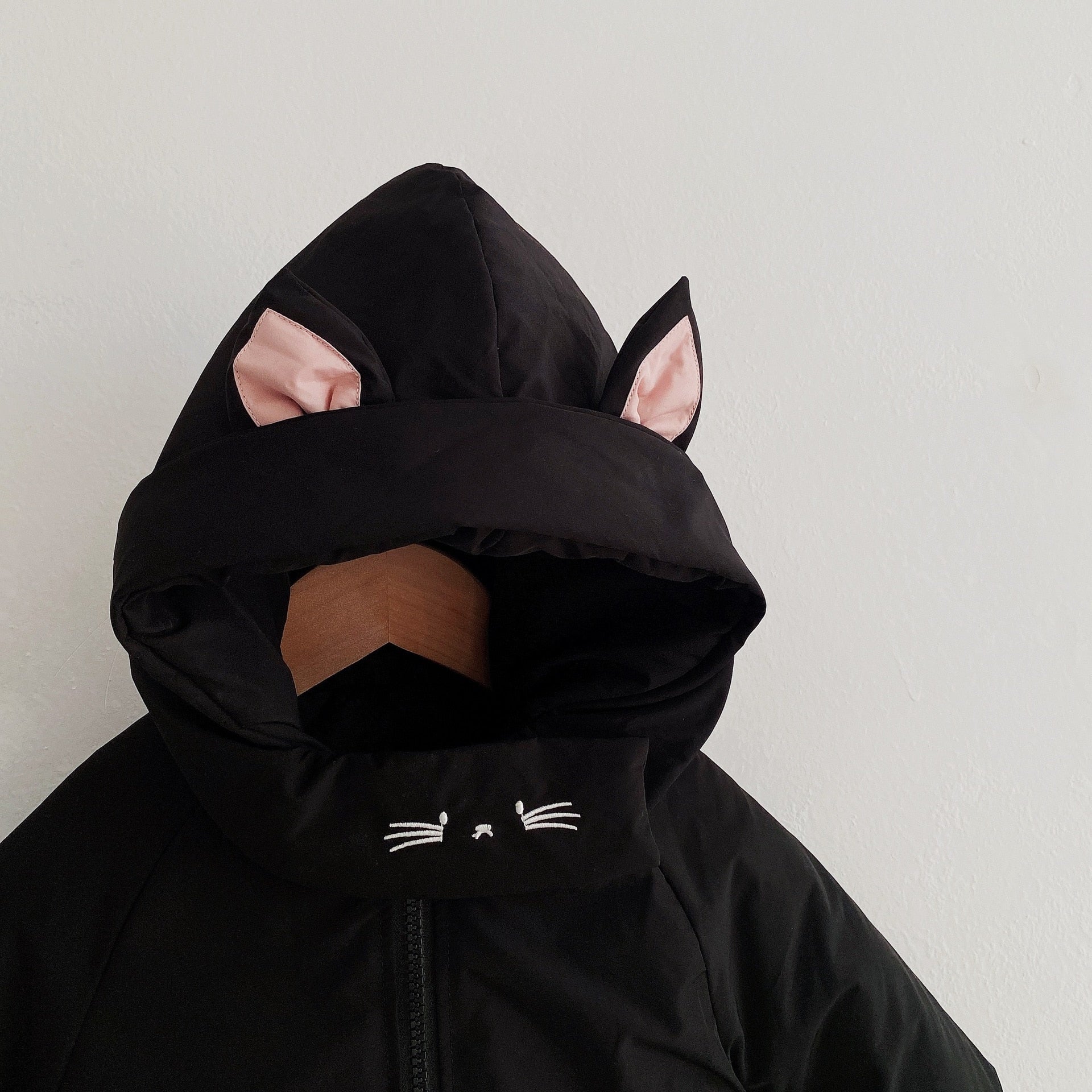 -ベビー くま ねこ 耳付き フーディ アウター ジャンプスーツ 防寒 アウター - mamahalo shop - アウタージャンプスーツ -  べビー服 - 子供服 - 男の子 - 女の子