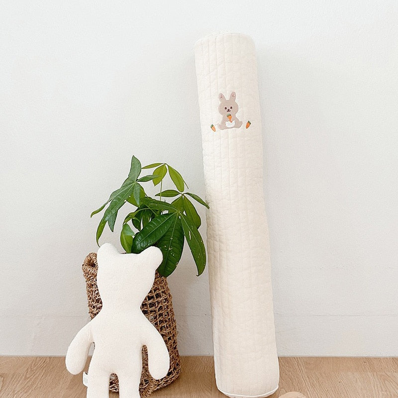 -ベビーガード ベビーベッドバンパー ピロー クッション アニマル 刺繍 - mamahalo shop - ベビー寝具 -  べビー服 - 子供服 - 男の子 - 女の子