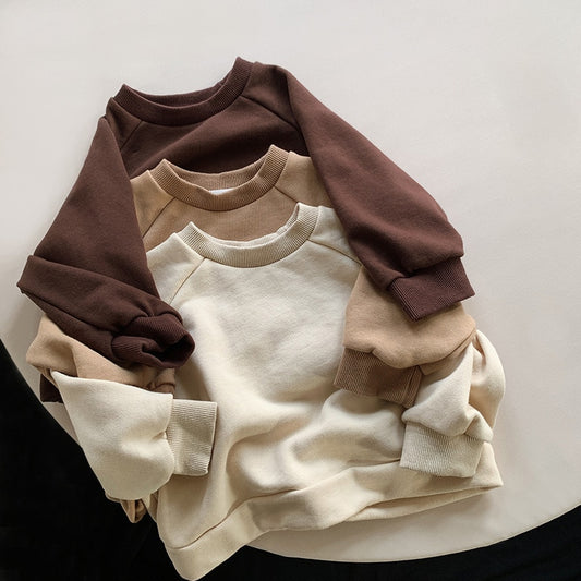 -キッズ スウェット シャツ プルオーバー トップス - mamahalo shop - トレーナー・フーディ -  べビー服 - 子供服 - 男の子 - 女の子