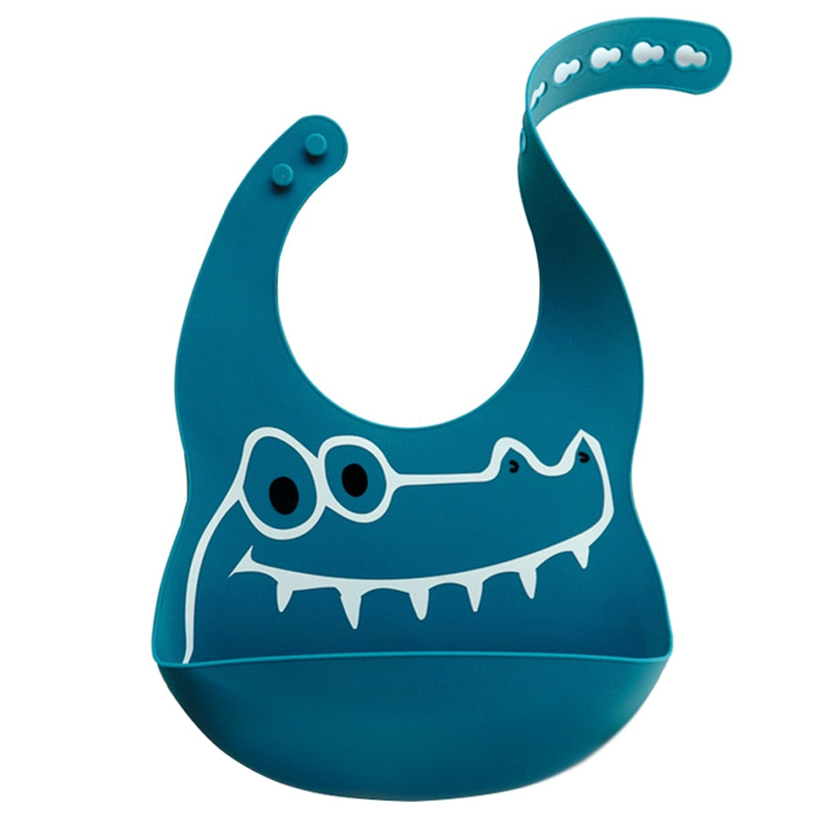 -# ベビー シリコン よだれかけ スタイ ビブ エプロン【mh0001124】 - mamahalo shop - お食事エプロン -  べビー服 - 子供服 - 男の子 - 女の子