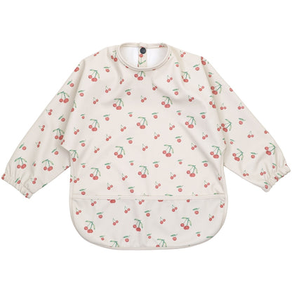 -防水 ベビー ビブ 子供用 長袖 スモック エプロン ポケット付き - mamahalo shop - お食事エプロン -  べビー服 - 子供服 - 男の子 - 女の子