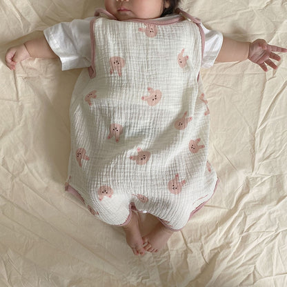-ベビー サマー スリーパー くま ベア うさぎ りす 恐竜 ダイナソー タイガー 虎 - mamahalo shop - スリーパー -  べビー服 - 子供服 - 男の子 - 女の子