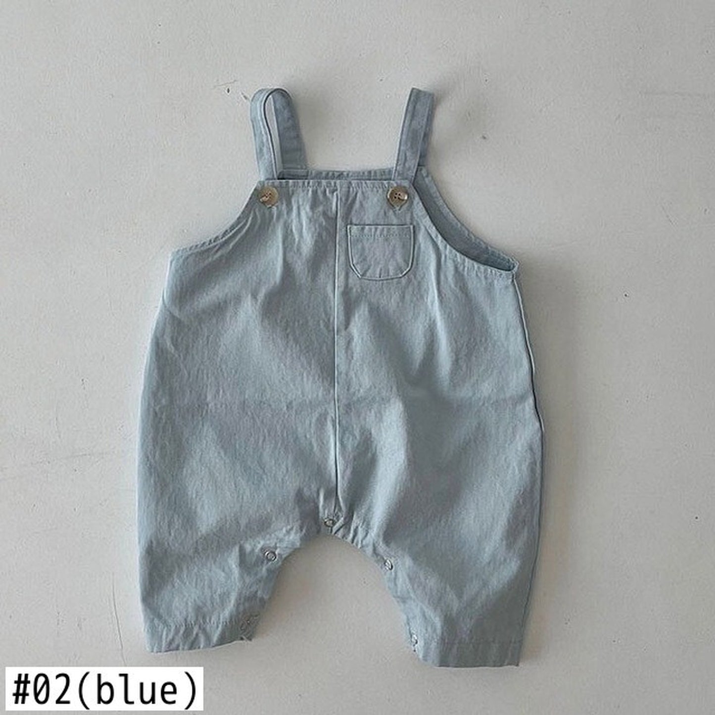 -ベビー ノースリーブ ジャンプスーツ サロペットパンツ - mamahalo shop - ノースリーブジャンプスーツ -  べビー服 - 子供服 - 男の子 - 女の子