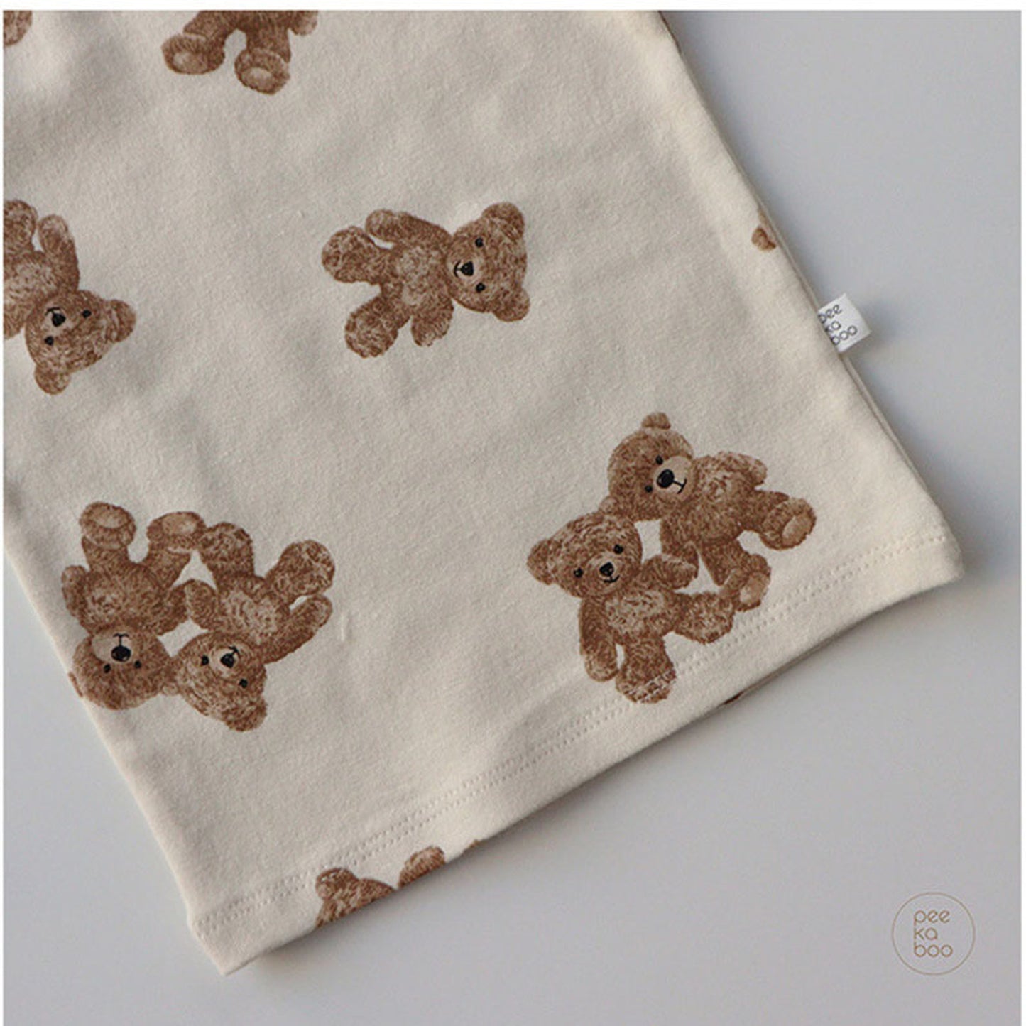 -ベビー セットアップ くま うさぎ パジャマ ロンパース パンツ Tシャツ - mamahalo shop - 長袖パジャマ -  べビー服 - 子供服 - 男の子 - 女の子