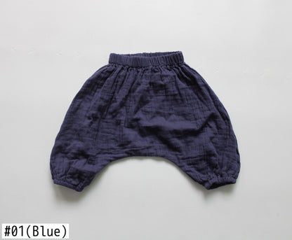 -キッズ サルエル パンツ【mh0000533】 - mamahalo shop - ロングパンツ・スウェットパンツ -  べビー服 - 子供服 - 男の子 - 女の子