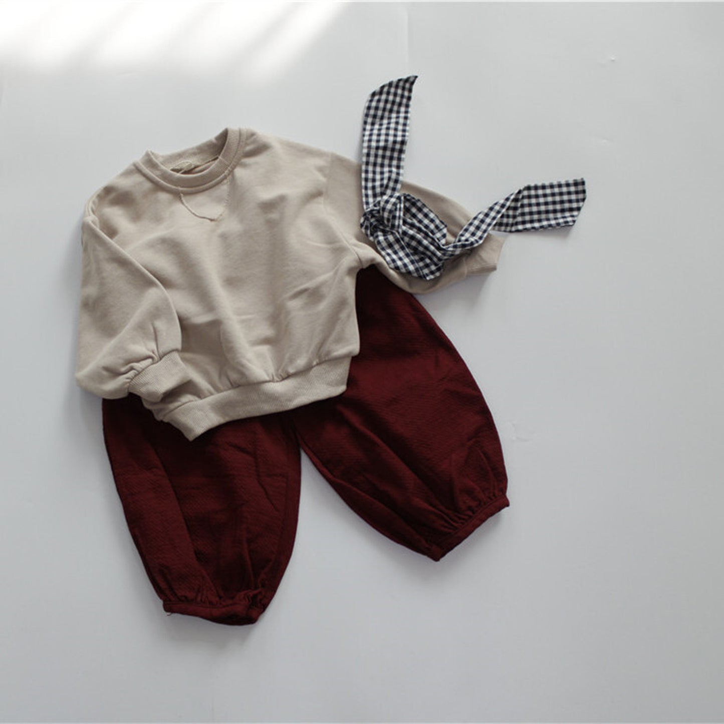 -キッズ シンプル スウェット トレーナー - mamahalo shop - トレーナー・フーディ -  べビー服 - 子供服 - 男の子 - 女の子