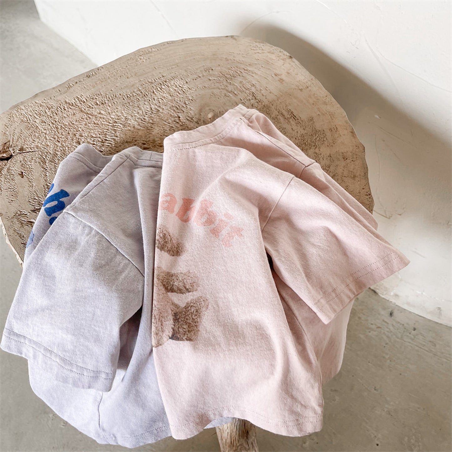 -キッズ うさぎ バニー ぞう エレファント 半袖 Tシャツ【mh0000791】 - mamahalo shop - 半袖Tシャツ -  べビー服 - 子供服 - 男の子 - 女の子