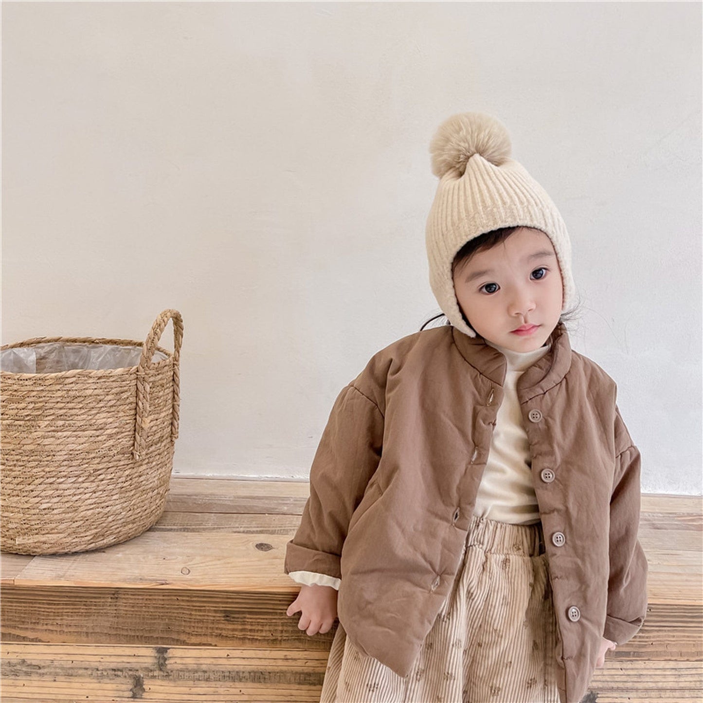 ショートコート・ジャケット・ジャンパー Brown / 80cm キッズ ジャケット コート アウター【mh0000246】