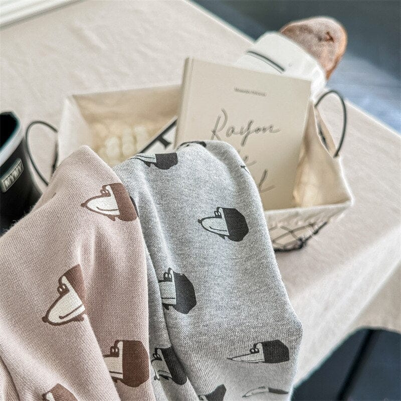 レギンスパンツ キッズ 犬 いぬ DOG プリント レギンス パンツ【mh0001277】