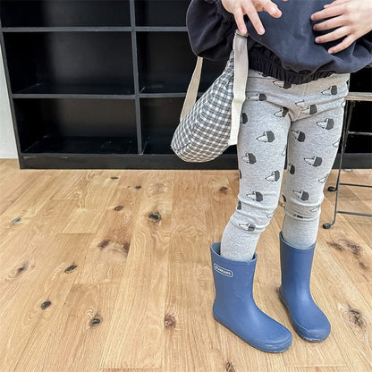 レギンスパンツ Gray / 12M 80cm キッズ 犬 いぬ DOG プリント レギンス パンツ【mh0001277】