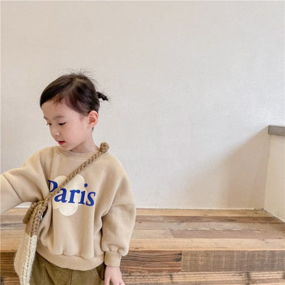 トレーナー・フーディ Khaki / 12M 80cm キッズ ロゴ スウェット トレーナー トップス【mh0000111】