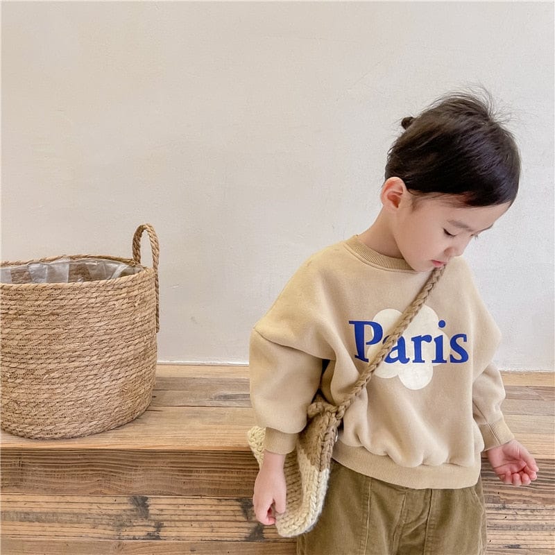 トレーナー・フーディ キッズ ロゴ スウェット トレーナー トップス【mh0000111】