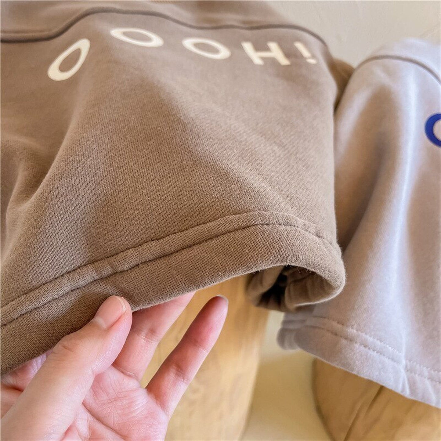 トレーナー・フーディ キッズ レター ロゴ トップス スウェットシャツ【mh0000252】